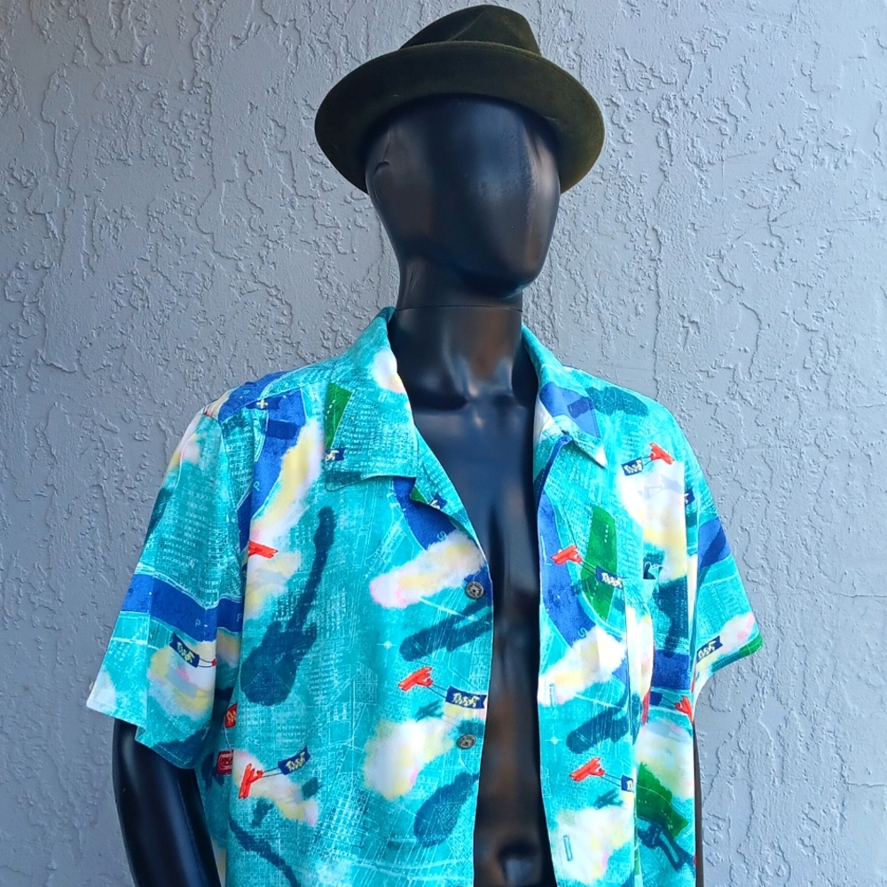 BAYOU WEAR MEN'S "4 ART NOW" LUX SHIRT
